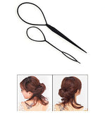 Magic Hair Braided Tool Set of 6 Women Fashion French Hair Styling Clip DIY French Hair Braiding Tool Hairstyle Braid Tool Twist Plait Hair Braiding Tool Bun and Pony Tail Hair Accessories (3 Style)