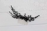 Deniferymakeup Women Black Hair Comb Bridal Vintage Headpiece Crystal Women Hair Comb Bridal Hair Comb Wedding Hair Piece Party Accessories Jewelry Set Rhinestone Head Piece Black Hair Accessories