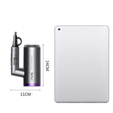 SIAU Woman Light Weight Hair Dryer Foldable Negative Ionic Blow Dryer Far-infrared Kids Travel Mini Styler (Metal Gray)