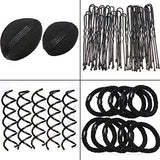 PIXNOR Hair Styling Accessories Kit Set for DIY