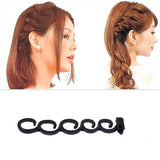 DELOVE- Hair Styling Set, Fashion Hair Design Styling Tools Accessories DIY Hair Accessories Hair Modelling Tool Kit Hairdress Kit Set Magic Simple Fast Spiral Hair Braid Hair