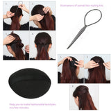 PIXNOR Hair Styling Accessories Kit Set for DIY
