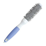 Professional Round Brush for Blow Drying–Extra-Small Ceramic Ion Thermal Barrel Brush for Sleek, Precise Heat Styling & Salon Blowout–Lightweight, Antistatic Bristle Hair Brush by Osensia (1 Inch)