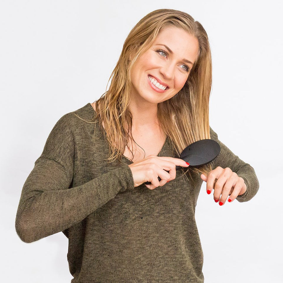 Revlon Detangle & Smooth Black Cushion Hair Brush