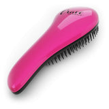 Detangling Brush - Glide Thru Detangler Hair Comb or Brush - No More Tangle - Adults & Kids - Pink (Pink)
