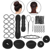 PIXNOR Hair Styling Accessories Kit Set for DIY